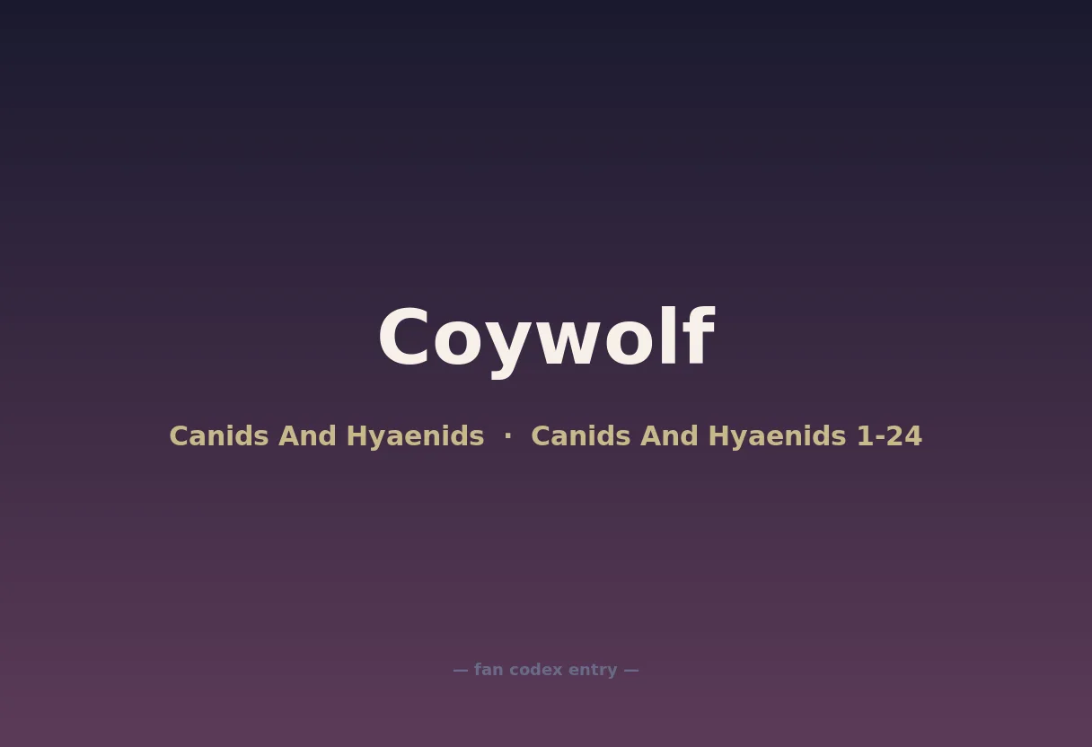 Coywolf