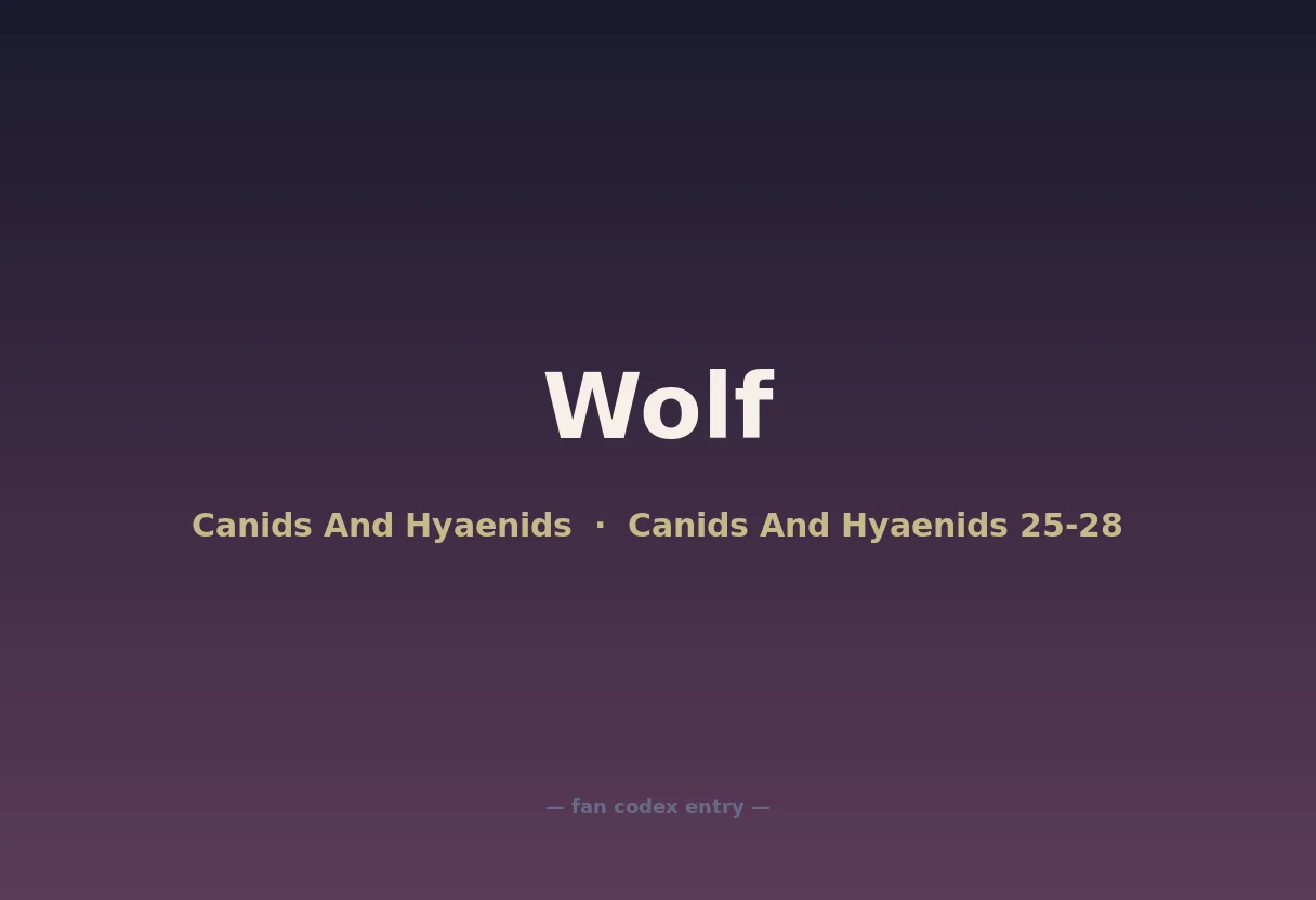 Wolf